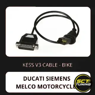 KESSv3 Ducati OBD connector cable for Siemens VDO and Melco Mitsubishi ECU