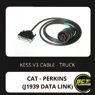 KESSv3 CAT J1939 data link 9 pin round diagnostic connector cable