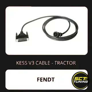 KESSv3 Fendt 4 pin K-LINE diagnostic connector cable