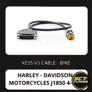 KessV3 Harley Davidson J1850 4-pin OBD Connector Cable for ECU