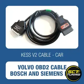KESSv2 Volvo OBDII Cable for Bosch and Siemens ECUs