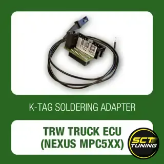 K-TAG soldering adapter for TRW truck ECU (Nexus MPC5xx)